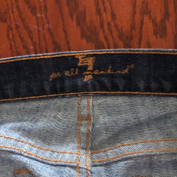 7 for All Mankind Roxanne Skinny Jean Size 27 - Picture 8 of 9